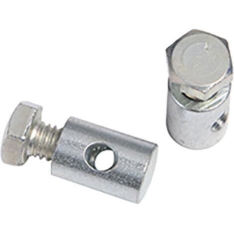 Morsetto zincato vite in testa mm 3,5 cf=pz 4 (5 confezioni)