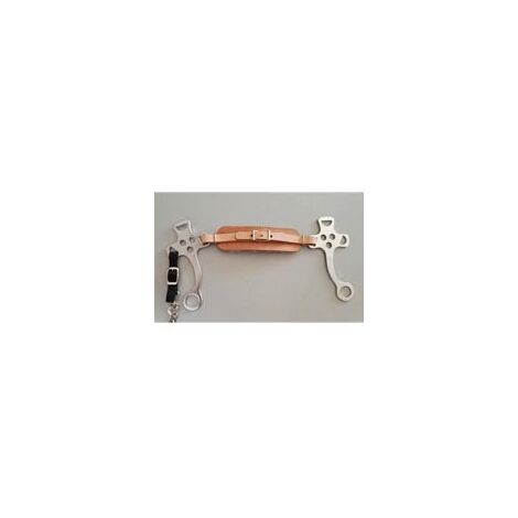Morso hackmore aste corte con barbozzale in nylon - Silver