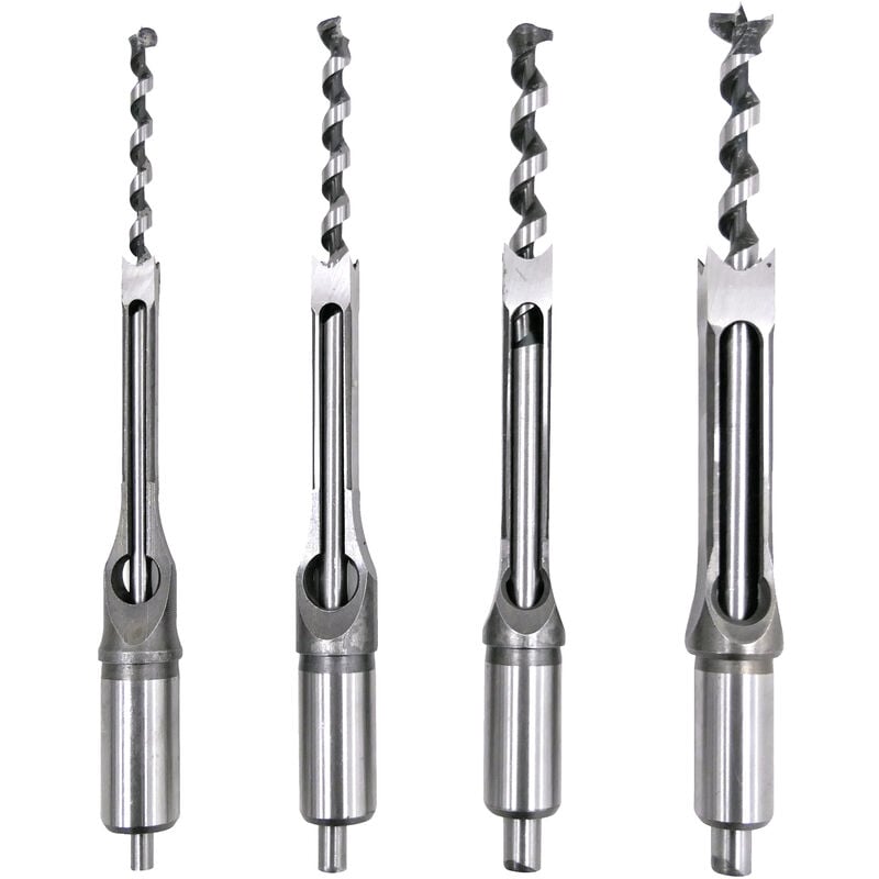Fartools - Coffret de 4 couteaux de mortaises ø8 10 12 16mm