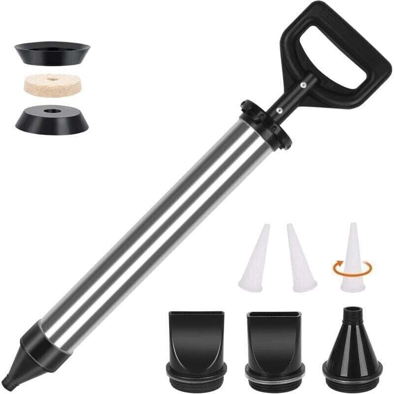 Image of Mörtelpistole – Edelstahl-Mörtelpumpe, XU, Mörtelspritze – Manuell, mit 4 Düsen – KZQ