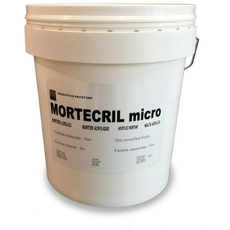 Mortero acrílico Mortecril Micro