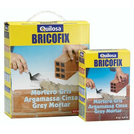Bricofix Mortero Gris Caja 1,5 Kg