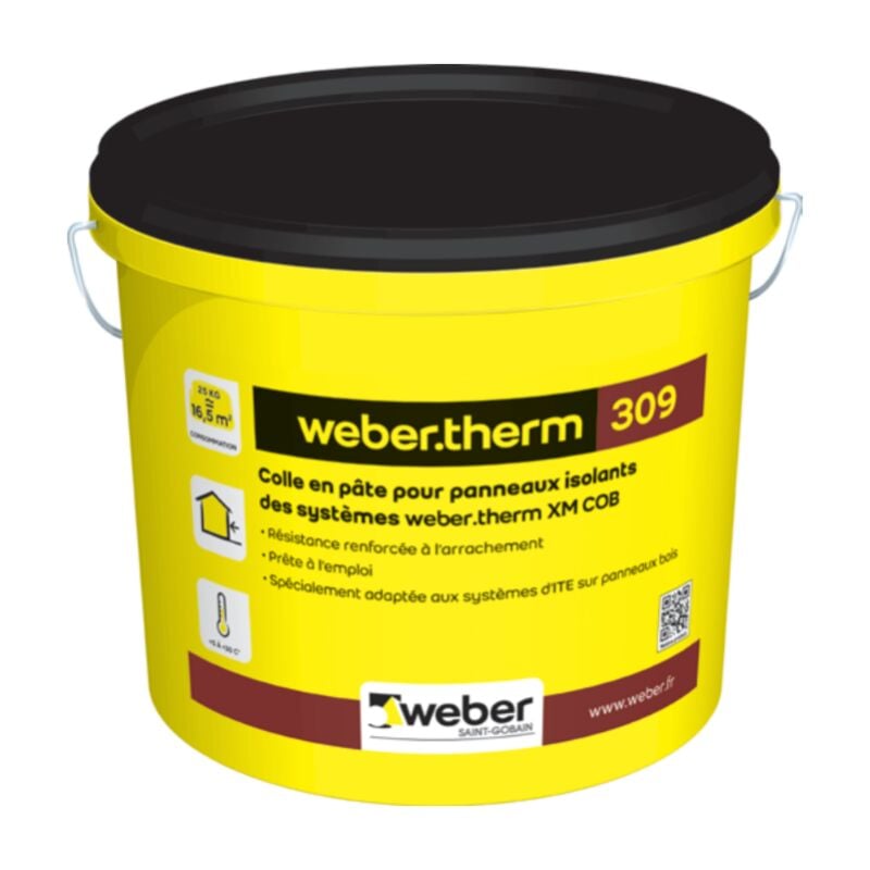 Weber - Mortier de collage ite poudre therm 309 25KG