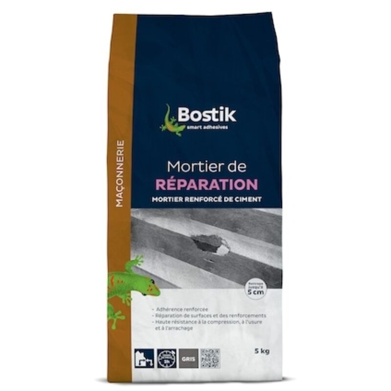 Bostik - Mortier de réparation Sac de 5 kg