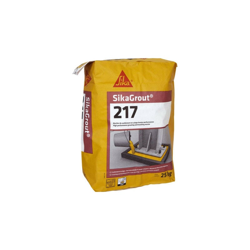 Mortier de scellement Sika Sika Grout 217 - 25 kg - Gris