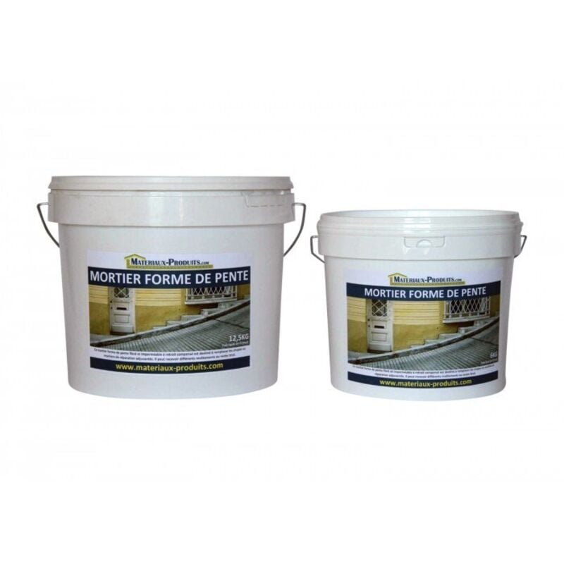 Matpro - Mortier forme de pente - 12.5 Kg Gris clair
