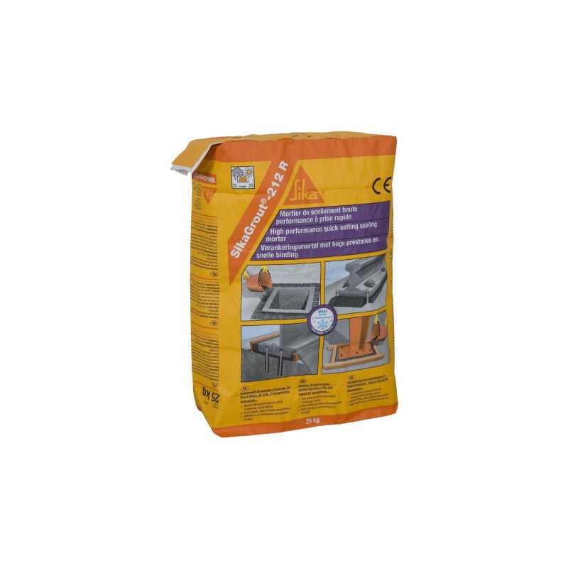 Mortier hydraulique Sika Sika Grout 212 r - 25 kg - Gris