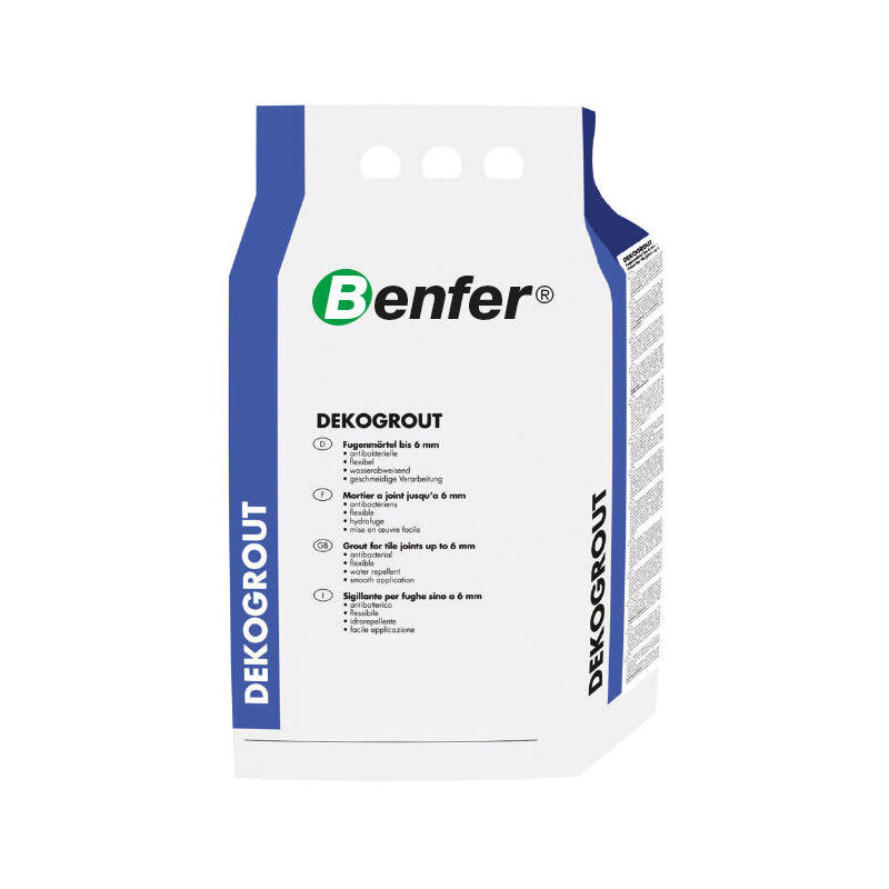 Mortier Joint - benfer dekogrout - hf 1/30 - Off white - 25KG -