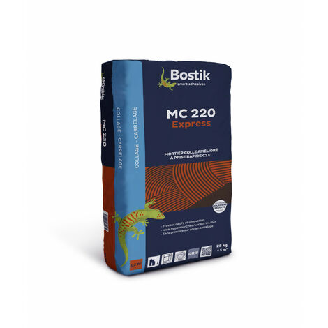 Mortiers-colles mc - 220 express - Gris 25 kg
