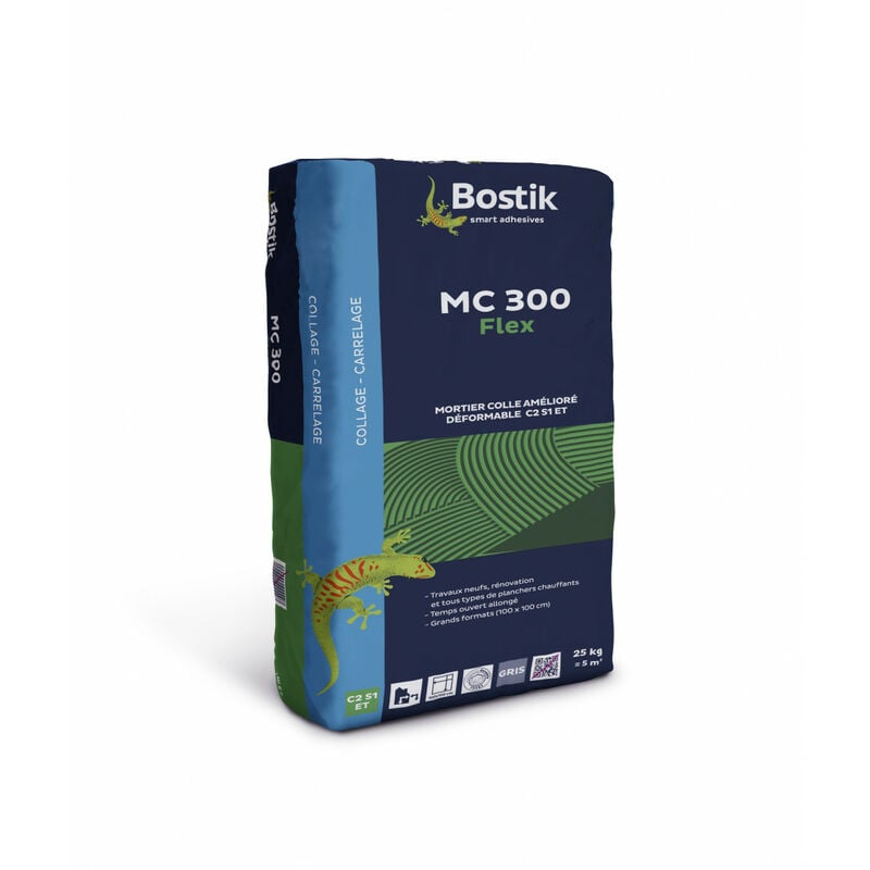 Bostik - Mortiers-colles mc - 300 flex - Blanc 25 kg - Blanc