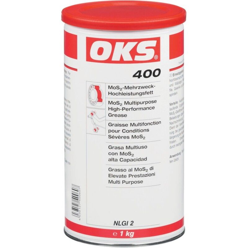 MoS2-Graisse multifonction pour condition sévères OKS 400 1 kg