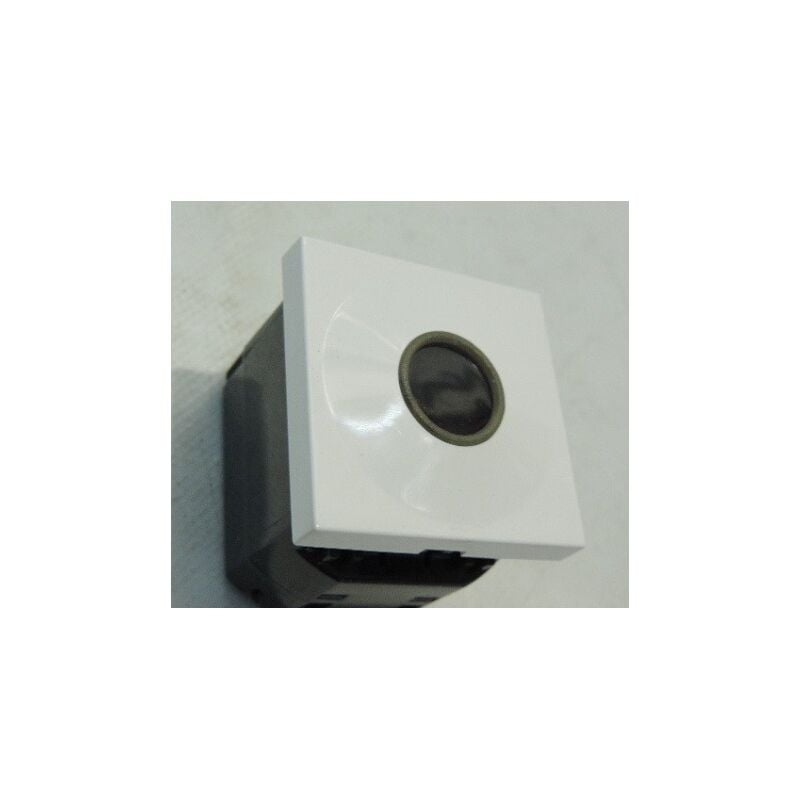 Interrupteur à effleurement sans contact 10AX 2 module format 45X45mm blanc Prog MOSAIC LEGRAND 076666