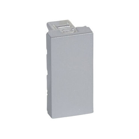 MOSAIC OBTURATEUR ALU 1 MODULE LEGRAND 079270