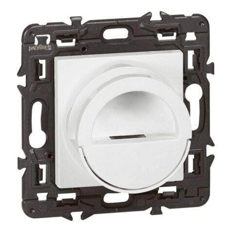 LEGRAND SAGANE OPALIS - Plaque double horizontale - 85007 - 850 07