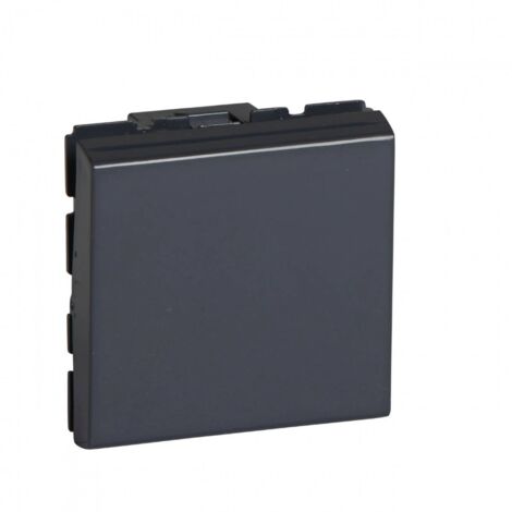 MOSAIC VA ET VIENT 10A 2 MODULES ANTHRACITE LEGRAND 079111