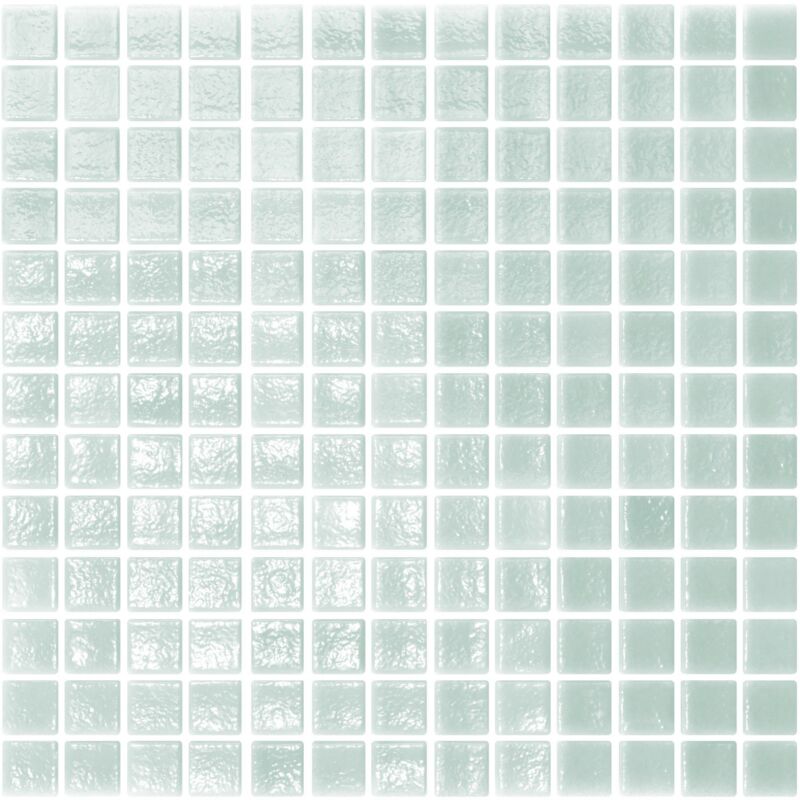 

Mosaico antideslizante Niebla menta 2,5x2,5 (caja de 2 m2)