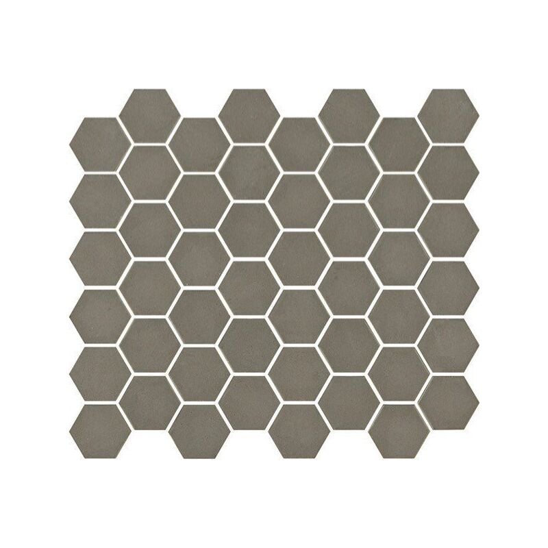 

Mosaico hexagonal Matt taupe 33x29,8