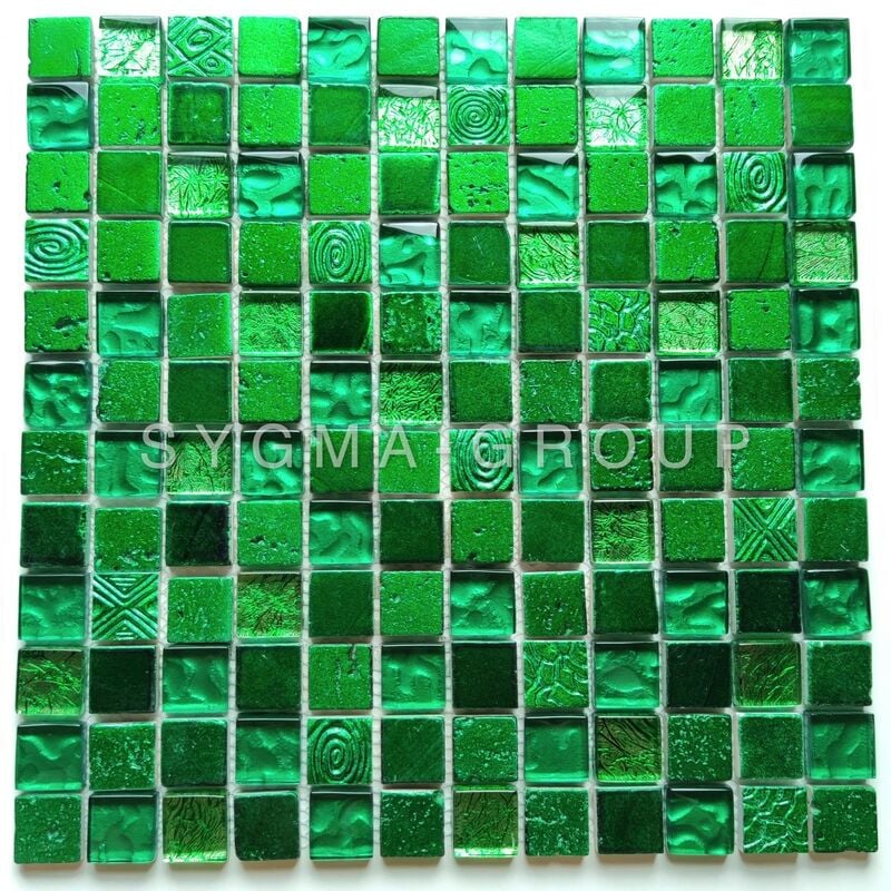 Sygma Group - Azulejos de baño y revestimientos de cocina modelo Alliage Vert