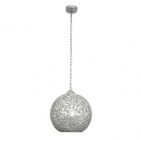 MOSAICO Pendelleuchte in Chrom Farbe Tenor dimmbar FABRILAMP