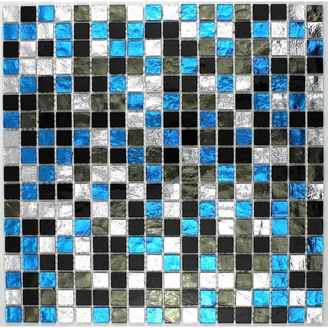 Piastrelle Bagno Mosaico Azzurro.Mosaico Piastrelle Cucina E Bagno Mv Glo Suk Mos Mv Gloss Suki