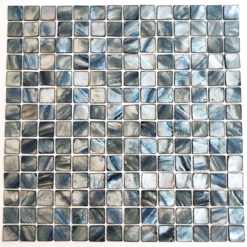 

Sygma Group - mosaico y azulejo en nácar para baño y ducha Nacarat Gris