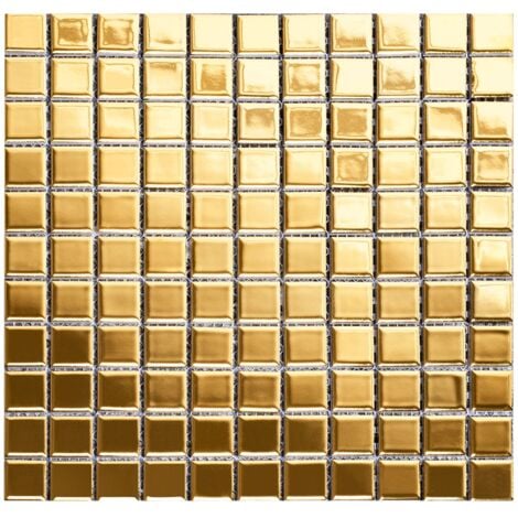 REA MOSAIK DEKOR-FLIESEN 322152 GOLD