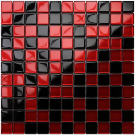 Mosaik für Badezimmer Küche aus Glas - 30cm X 30cm- MILAN