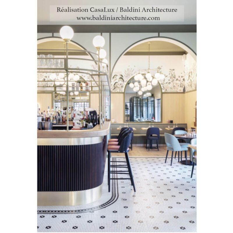 Mosaïque art factory flores 2,6x2,2cm