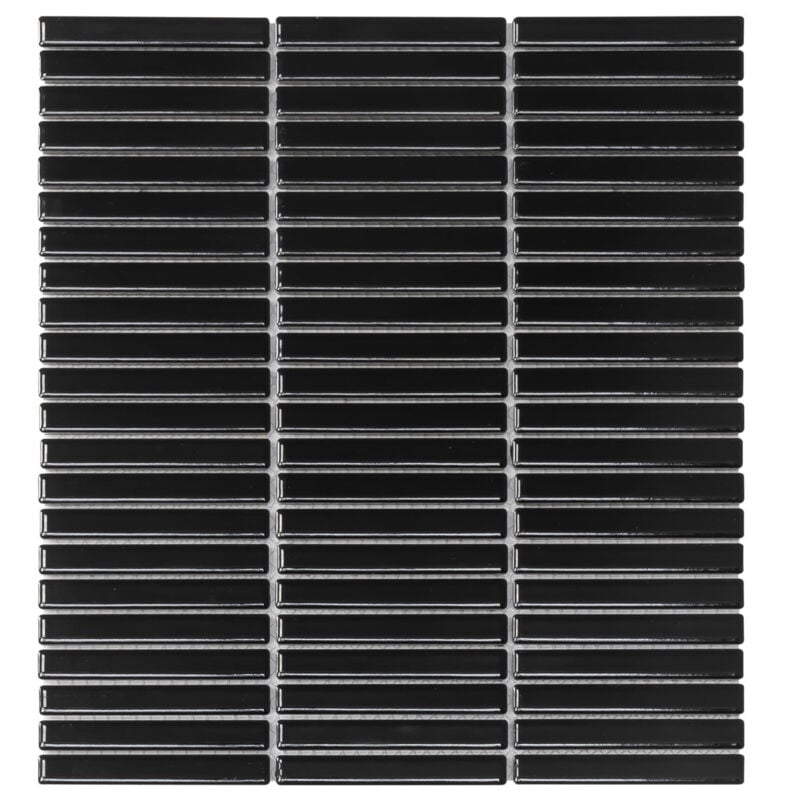 Mosaïque de grès cérame effet graphique mini kitkat