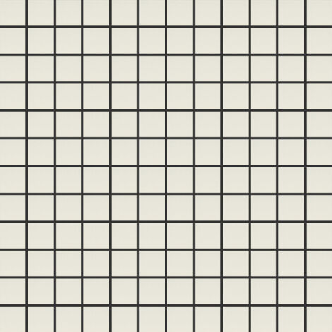 Mosaïque de grès cérame QUADROCOLOR UNI - Porcelaine white - - Porcelaine white - boîte de m2