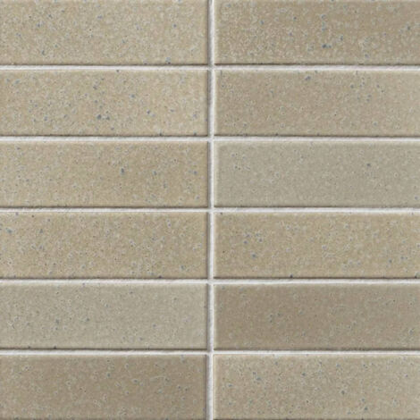 Mosaïque de grès cérame Zen INAX - YOROI - Beige boîte de m2 - Beige - boîte de m2