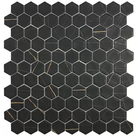 Mosaïque MARBLE hexagone 3.5x3.5cm - Sahara - boîte de 0.87 m2 - Sahara - boîte de 0.87 m2