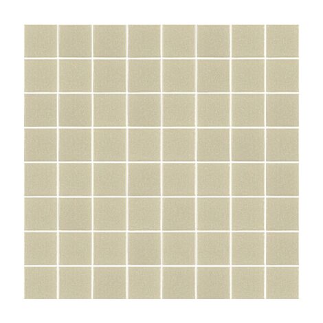 Mosaïque pâte de verre TERRA (2 formats. 2 finitions) Brillant boite de 1.54 m2 Brillant / Poli boite de 1.54 m2 - Carré 3.8x3.8cm Caliza - boîte de