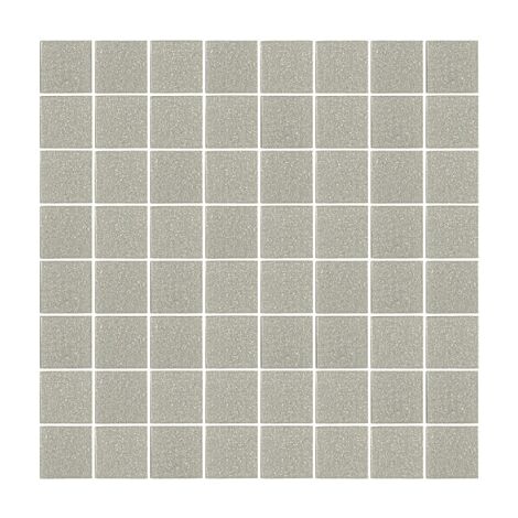 Mosaïque pâte de verre TERRA (2 formats. 2 finitions) Brillant boite de 1.54 m2 Brillant / Poli boite de 1.54 m2 - Carré 3.8x3.8cm Cuarzo - boîte de