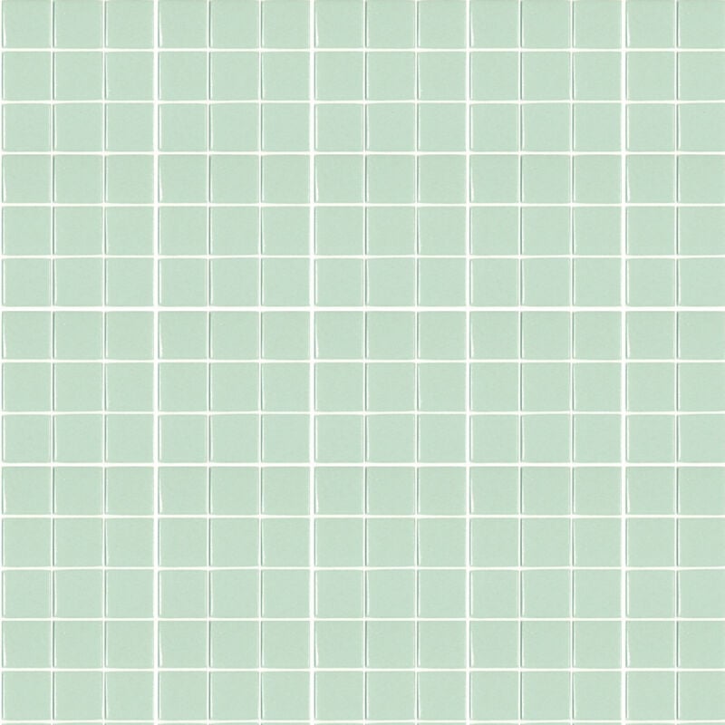 Mosaïque pâte de verre unicolor carré 2.3x2.3cm