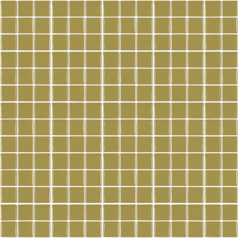 Mosaïque pâte de verre UNICOLOR CARRÉ 2.3x2.3cm couleur : 337 Anti-dérapant Classe 3 boite de 2 m2 - voir nuancier, beaucoup de couleurs sont disponi