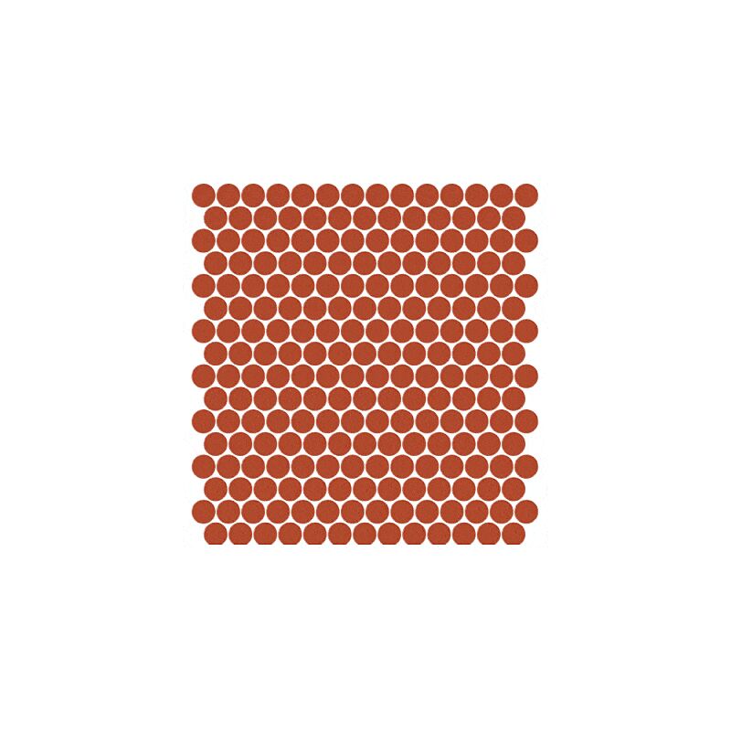 Mosaïque pâte de verre unicolor rond Ø2.3cm