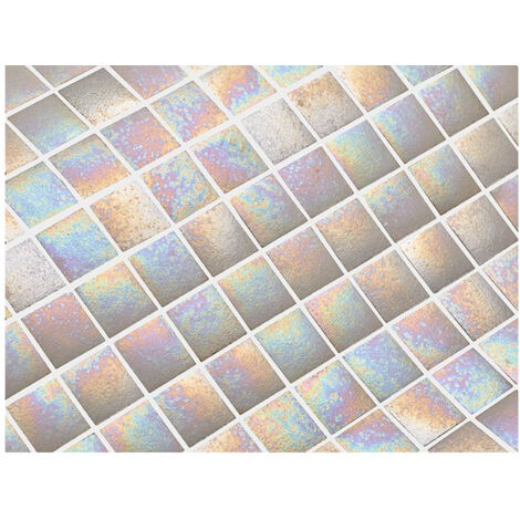 Mosaïque pâte de verre URBAN CHIC Carré 3.8x3.8cm Brillant boite de 1.54 m2