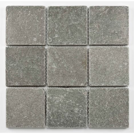 Mosaïque pierre naturelle - Grey - 30,5 x 30,5cm