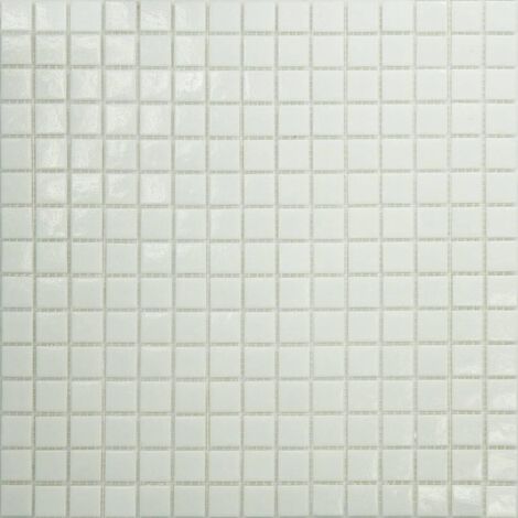 Mosaique piscine Blanche A11 20x20mm - 2.14m²