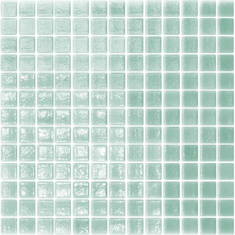 Mosaique piscine niebla menta 2,5x2,5 (carton de 2 m2)