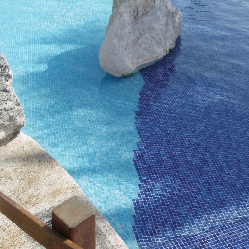 Mosaique pisc e Nieve bleu celeste 3004 31.6x31.6 cm - 2 m² - IN