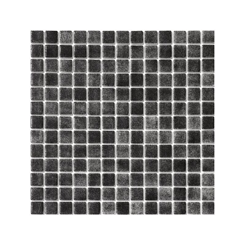 Mosaique piscine nuancée noir 3001 31.6x31.6 cm - 2 m²
