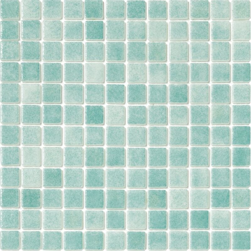 Mosaique piscine Nieve vert caraibe 3057 31.6x31.6 cm - 2 m²