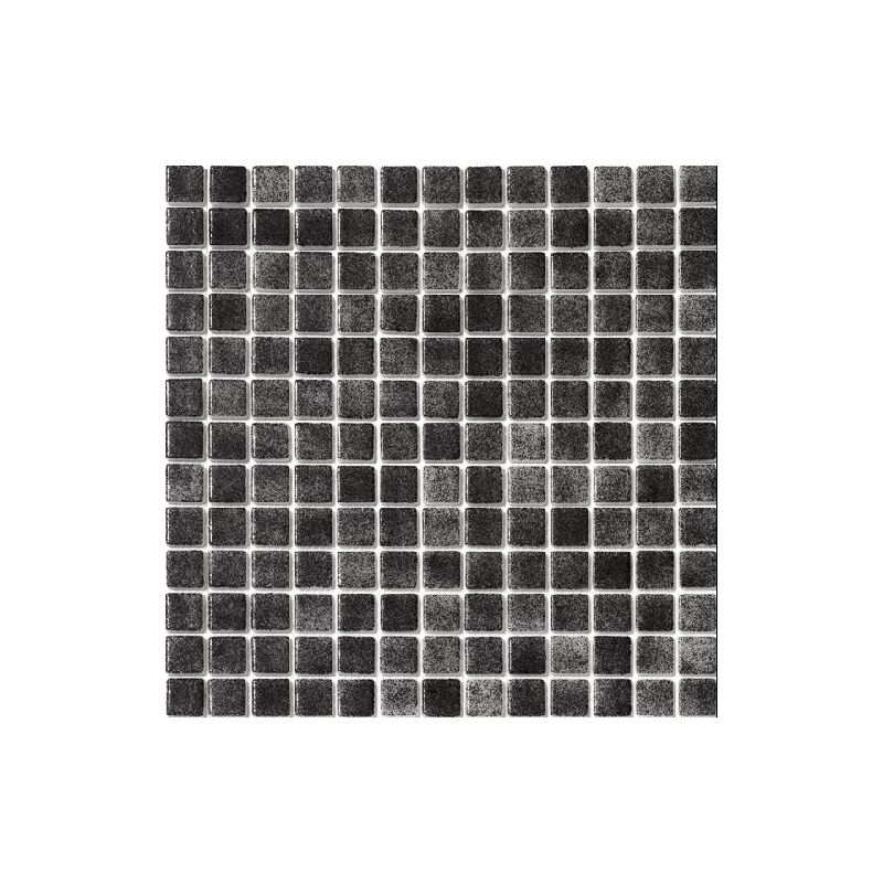 Mosaique pisc e nuancée noir antidérapante 3101 31.6x31.6 cm - 1 m² - IN
