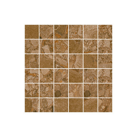 Lot De 500 Mini Carreaux De Mosaïque En Céramique - 5x5 Mm, Couleur Marron Chocolat, Pour Créations DIY
