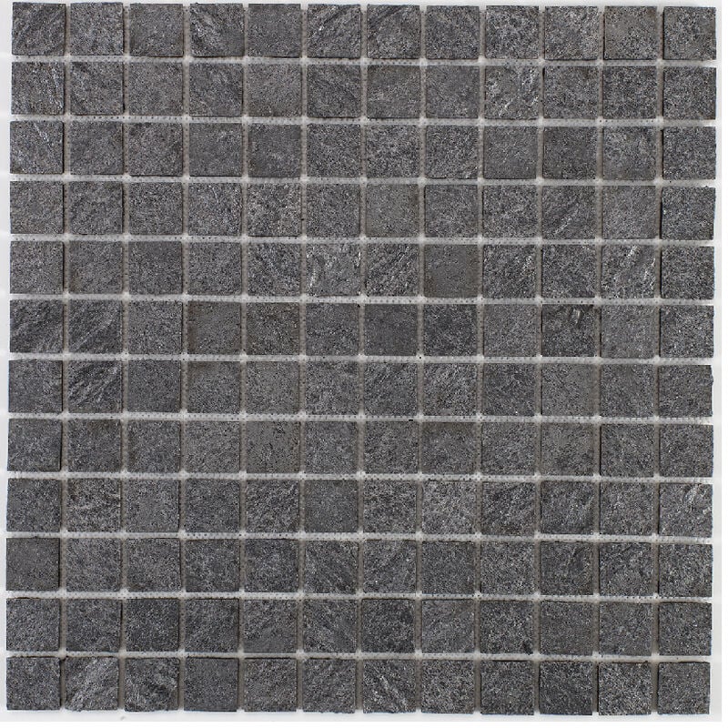 Mosaico in pietra naturale 30 x 30 cm - piastrella 2,5 x 2,5 cm roccia marina