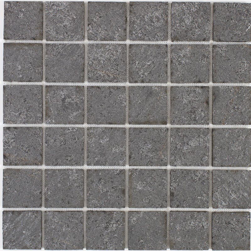 Image of U-tile - Mosaico in pietra naturale 30 x 30 xm - piastrella 5 x 5 cm roccia marina