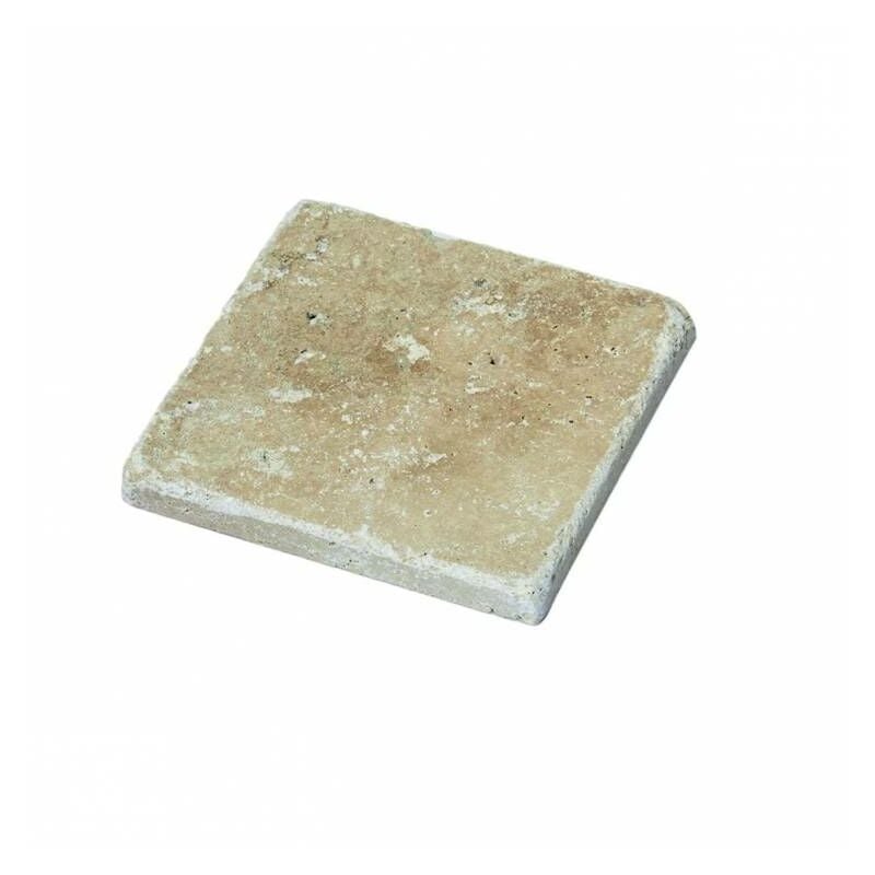 Mosaïque Travertin - Beige - 20 x 20 cm - 0,52 m2