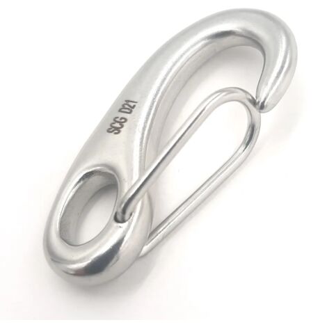 MOSCHETTONE A GANCIO INOX 70 mm AISI 316
